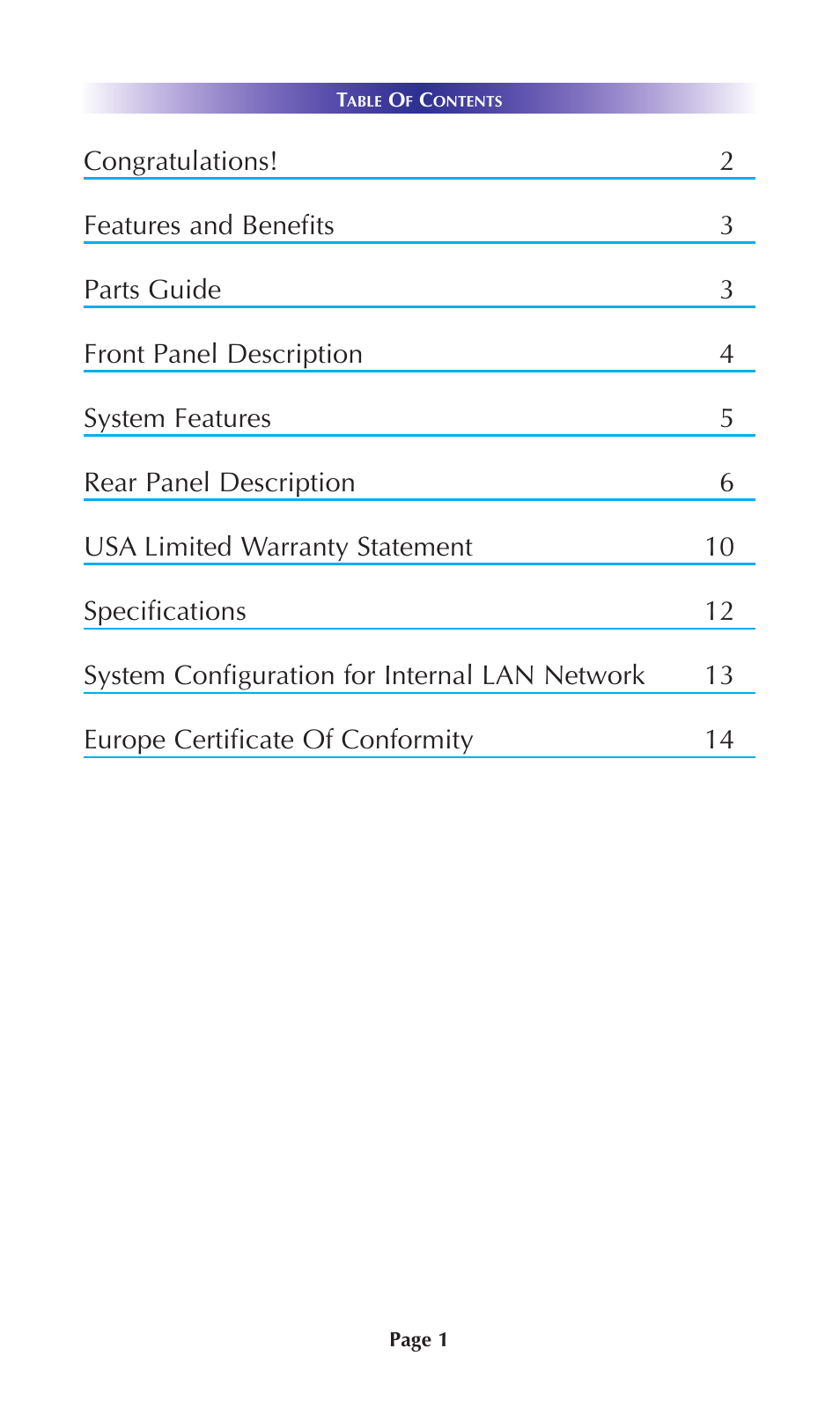 Staub Electronics DMS-100 URC - SINGLE ZONE AMPLIFIER User Manual | Page 3 / 20