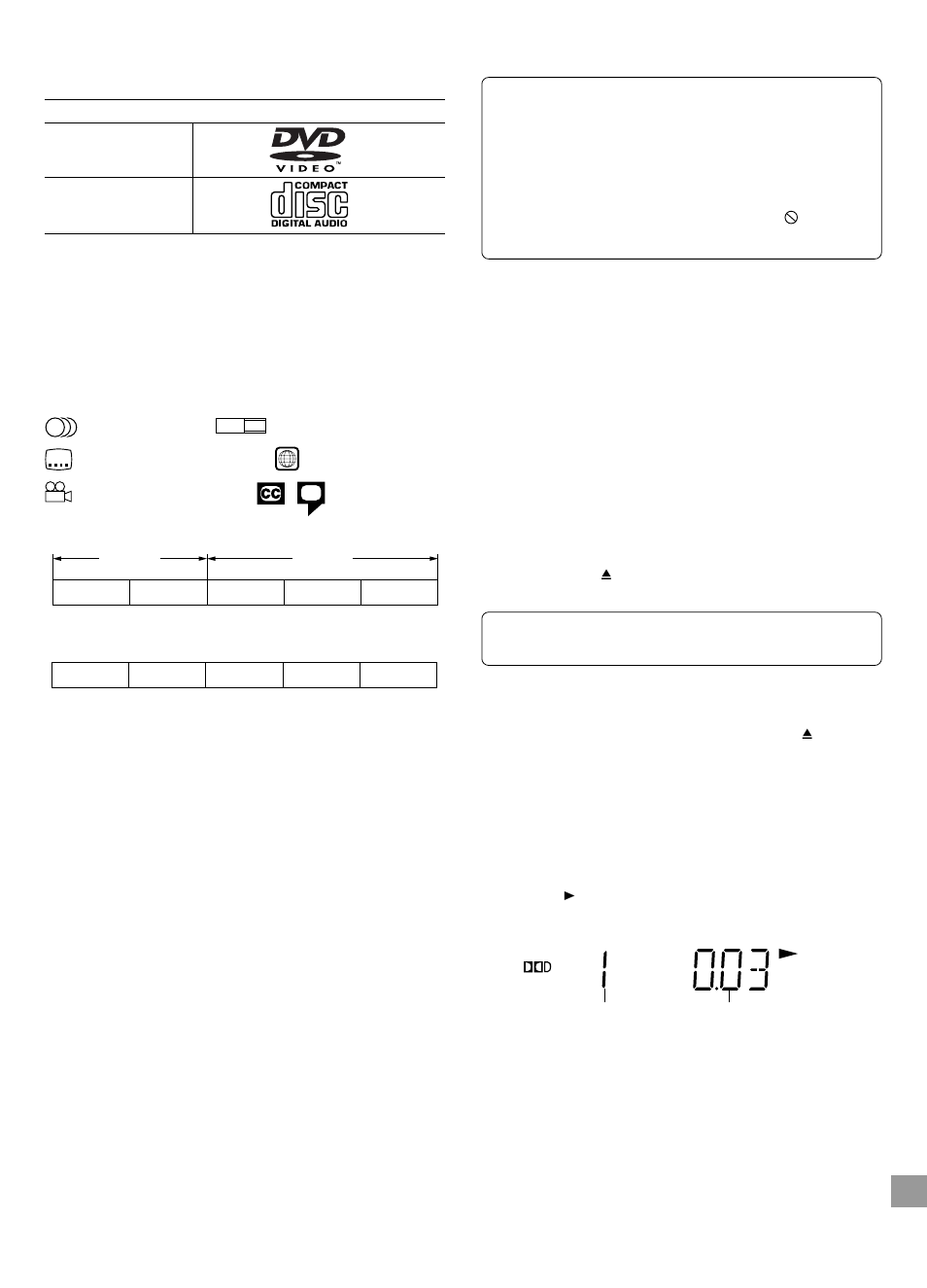 Reproducción del disco, Discos admitidos | Unwind DC-PT100 User Manual | Page 111 / 140