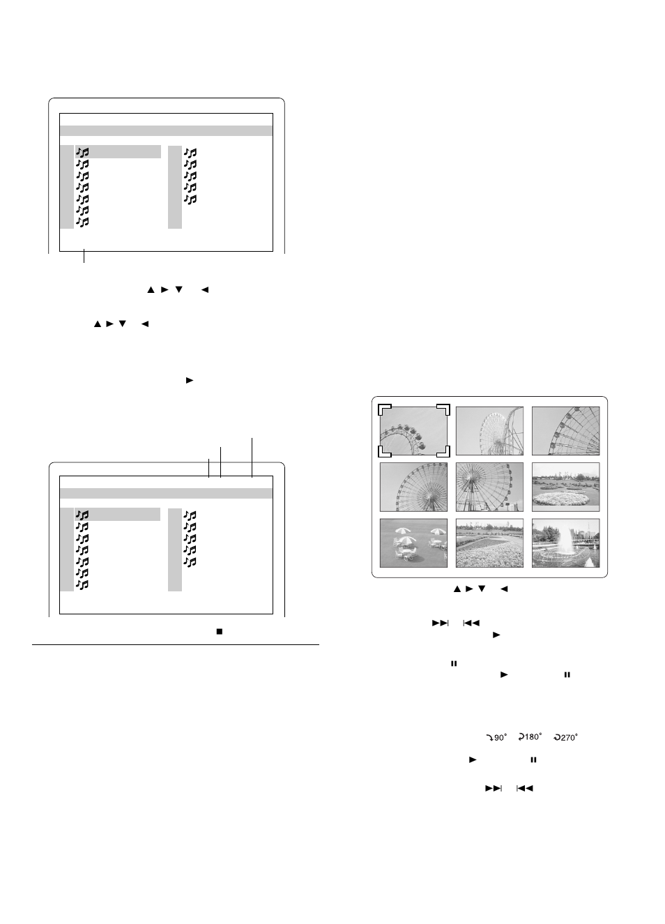 Utilisation des cd photos | Unwind DC-PT100 User Manual | Page 50 / 140