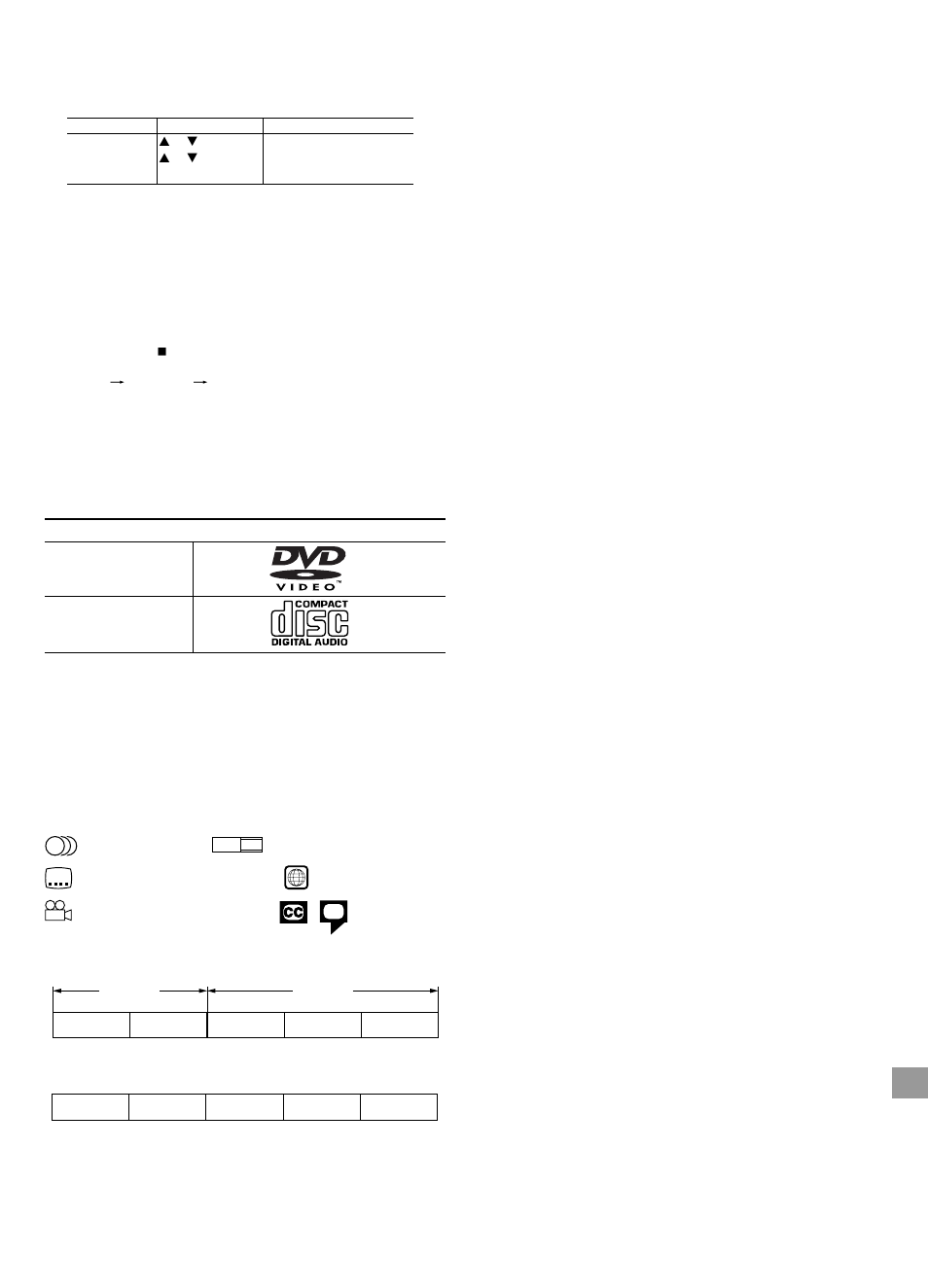 Deze discs kunnen worden weergegeven | Unwind DC-PT100 User Manual | Page 61 / 140