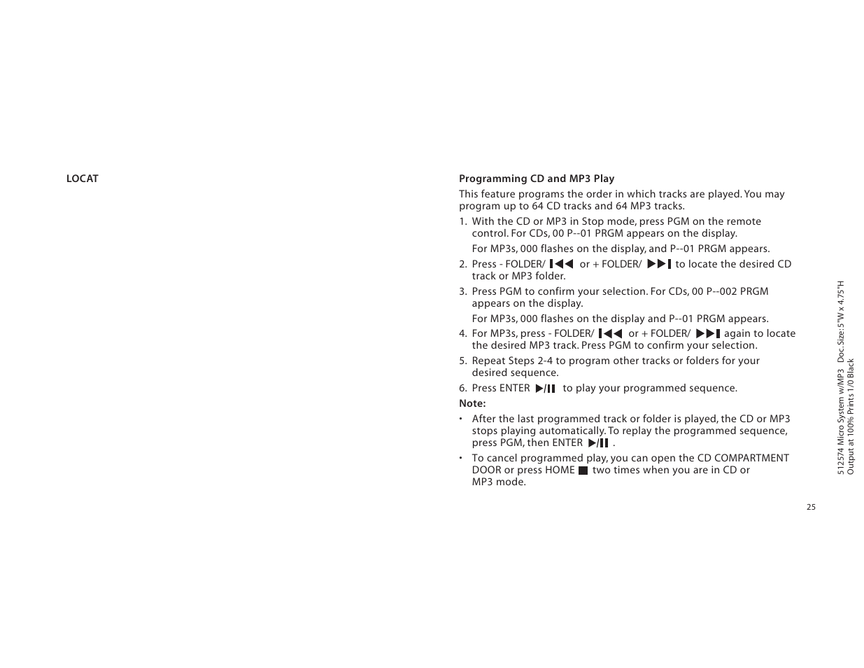 Unwind micro cd system User Manual | Page 12 / 18