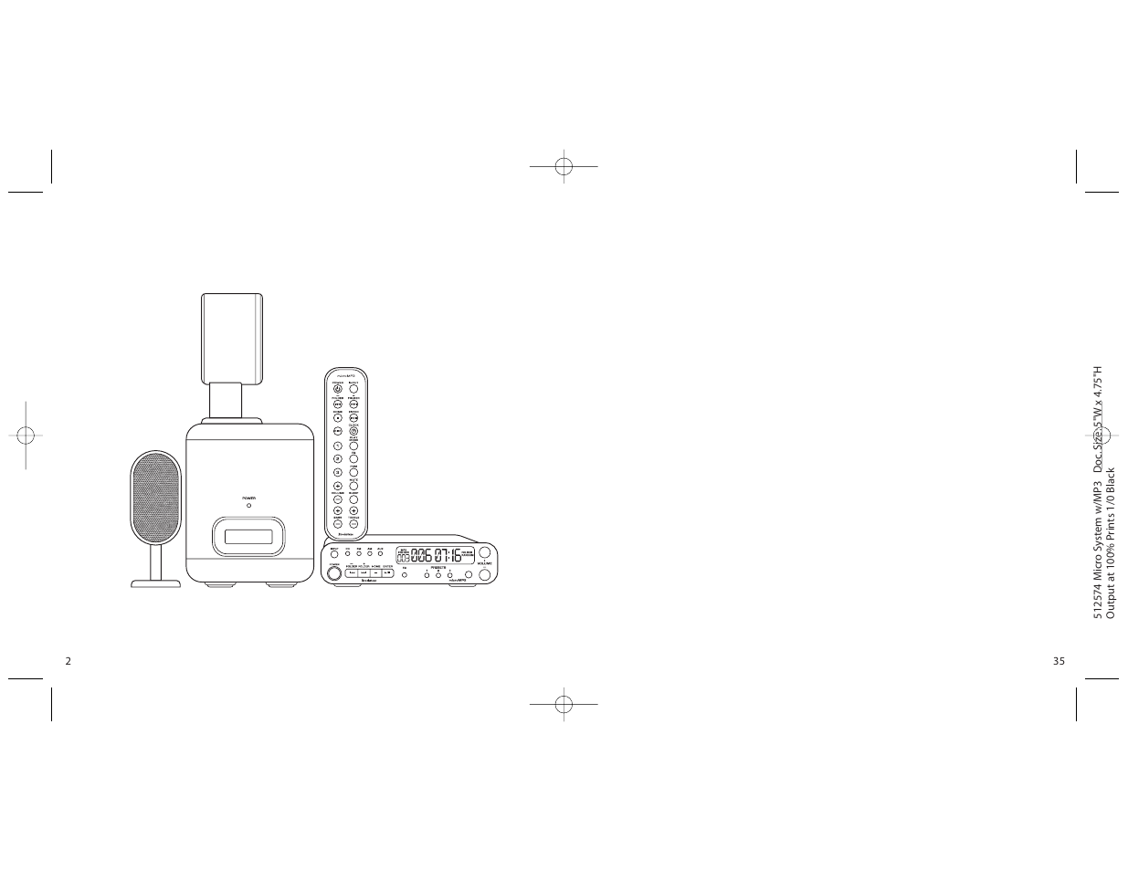 Unwind micro cd system User Manual | Page 2 / 18