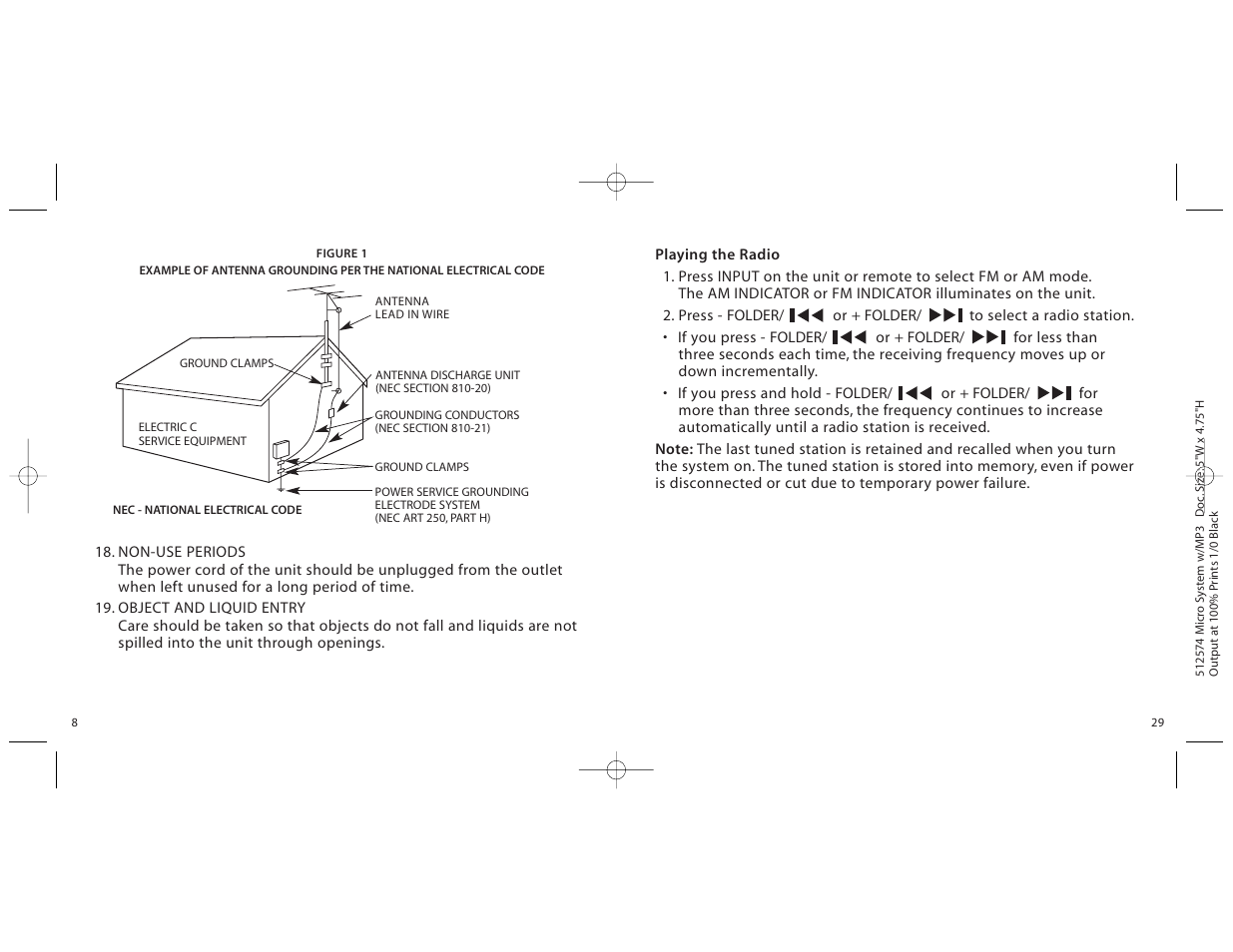 Unwind micro cd system User Manual | Page 8 / 18