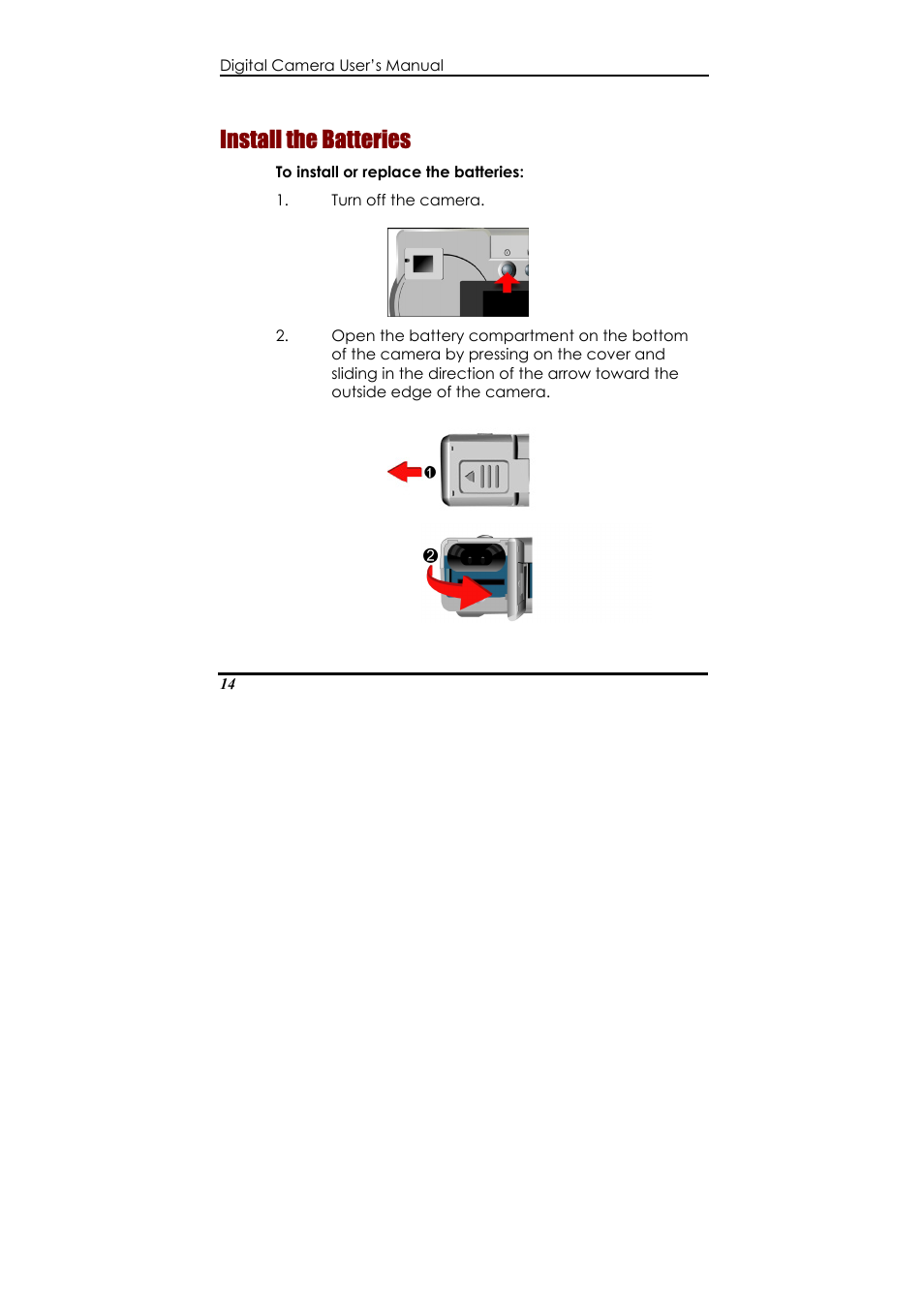 Install the batteries | Ulead 020810 User Manual | Page 19 / 56