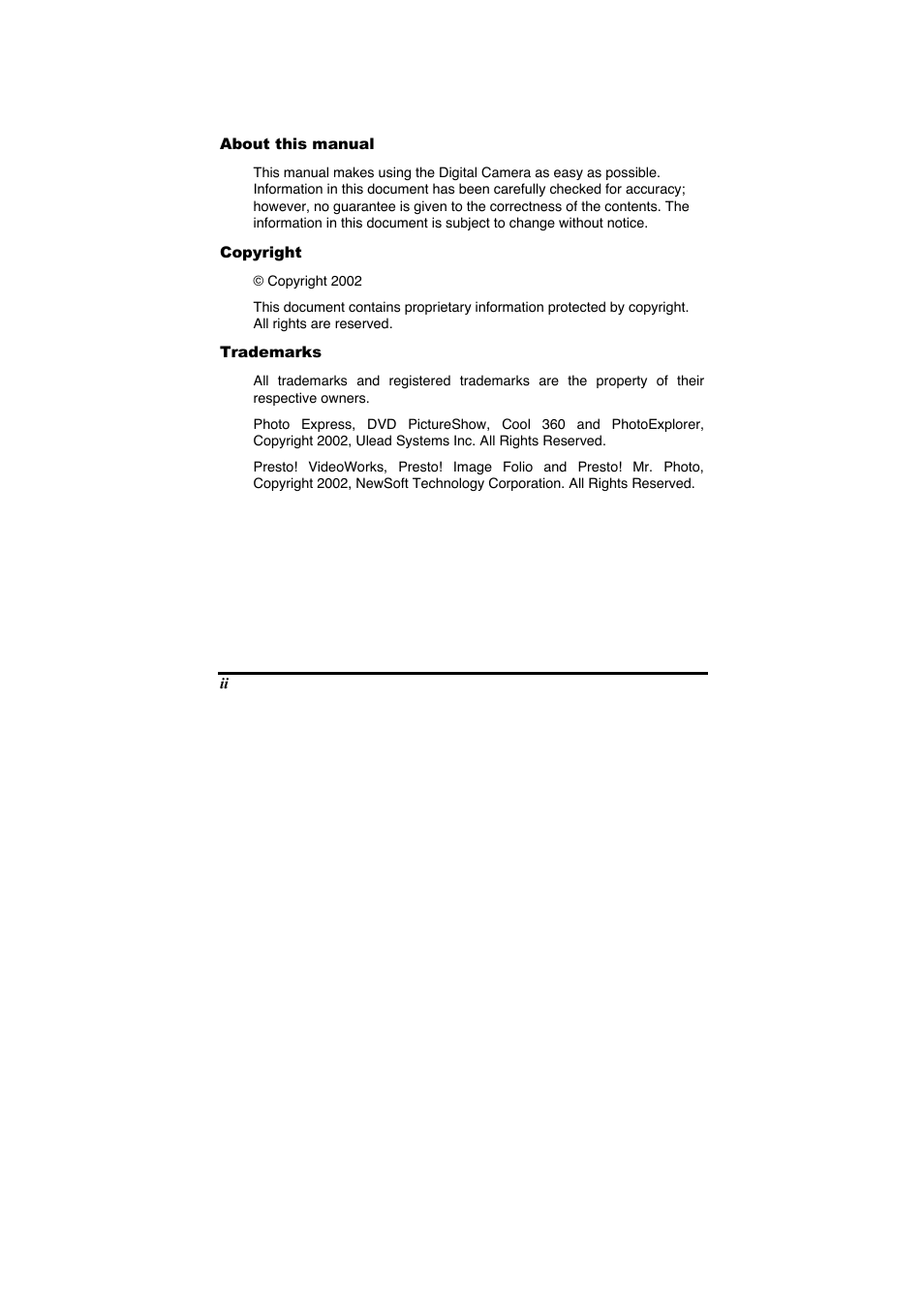Ulead 020810 User Manual | Page 2 / 56