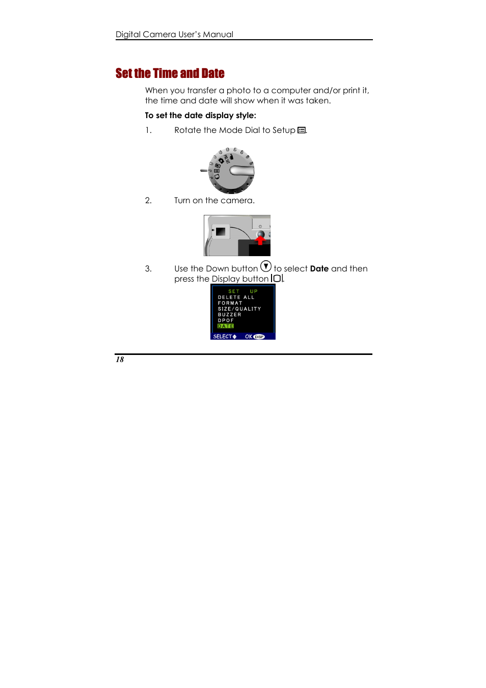 Set the time and date | Ulead 020810 User Manual | Page 23 / 56