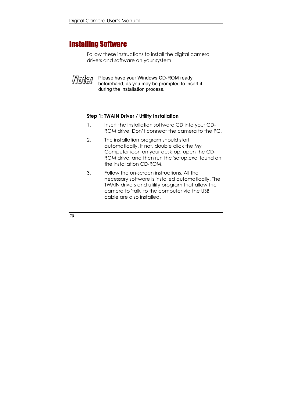 Installing software | Ulead 020810 User Manual | Page 33 / 56