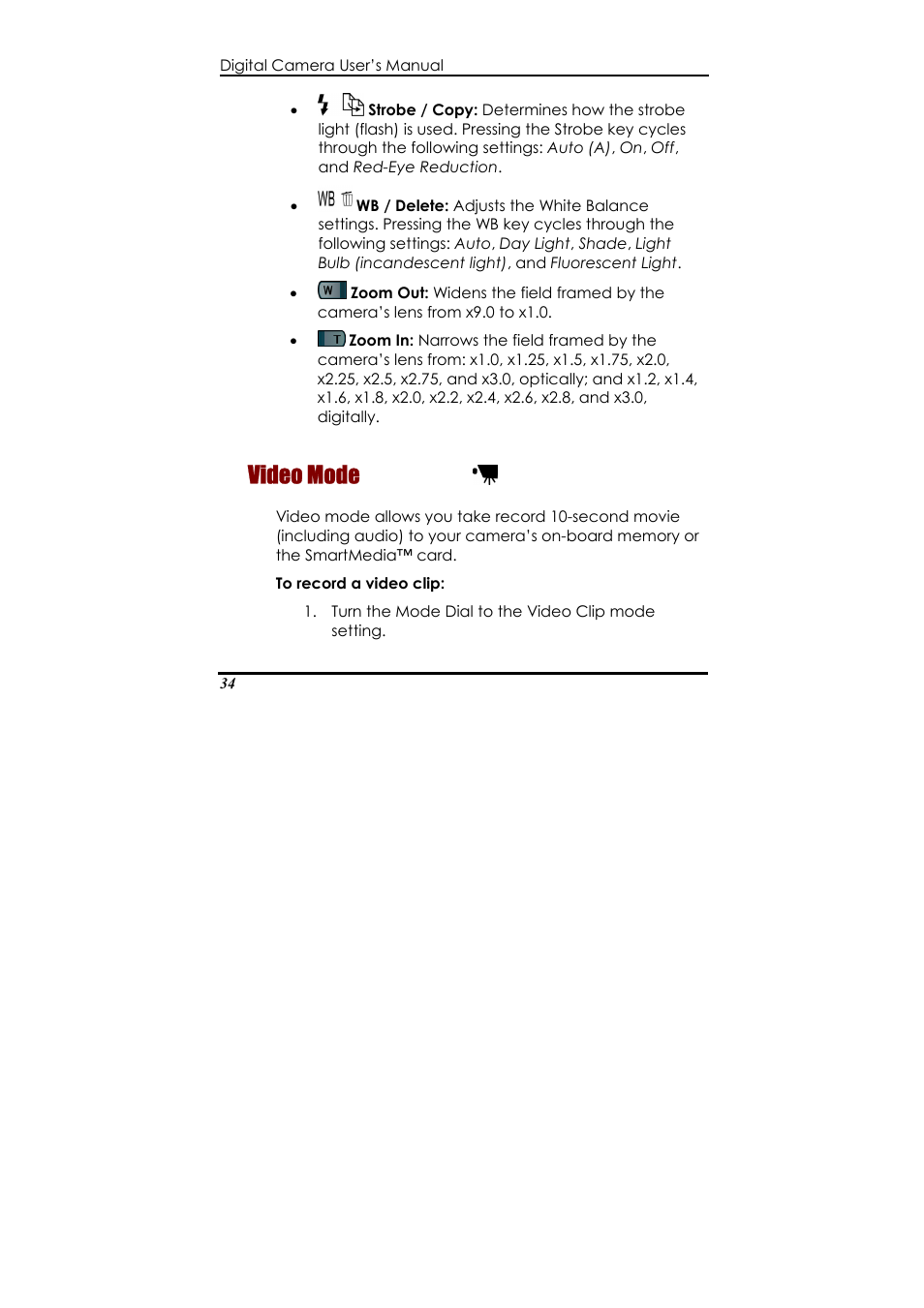 Video mode | Ulead 020810 User Manual | Page 39 / 56