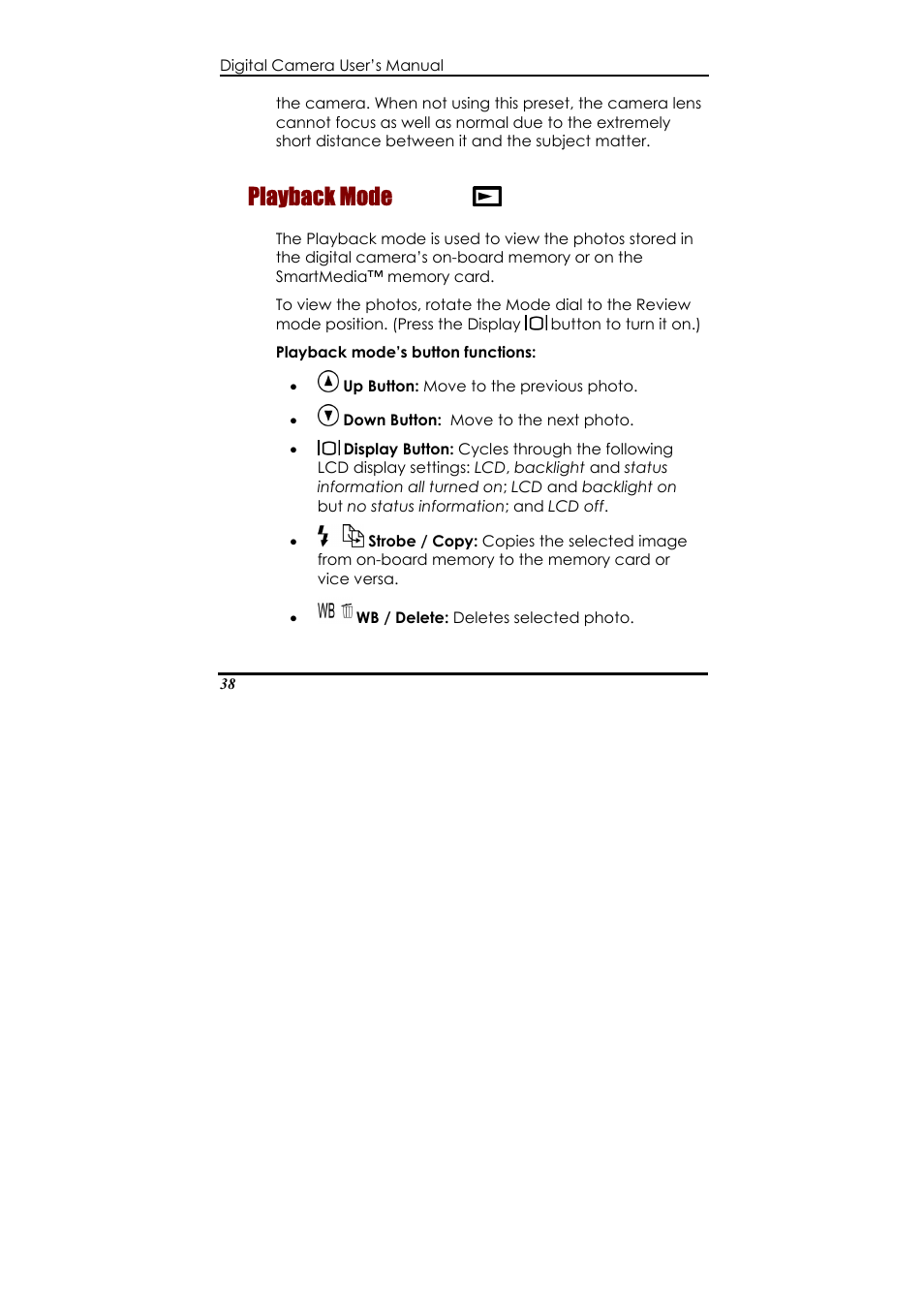 Playback mode | Ulead 020810 User Manual | Page 43 / 56