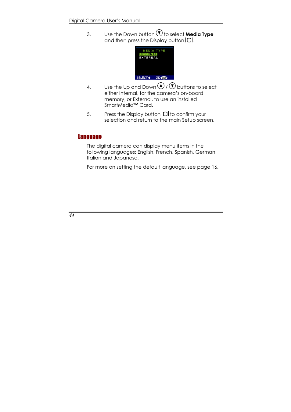 Language | Ulead 020810 User Manual | Page 49 / 56