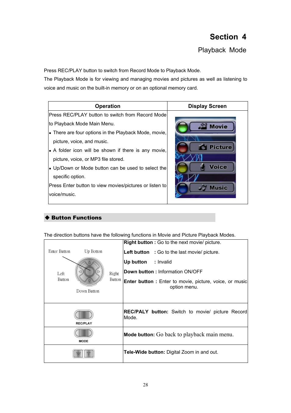 Playback mode | Ulead Digital Video Camera User Manual | Page 30 / 62