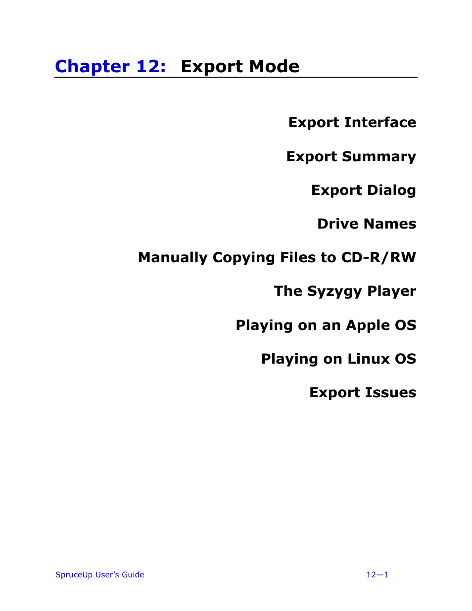 Export mode, Chapter 12: export mode | Ulead 1.0 User Manual | Page 151 / 205