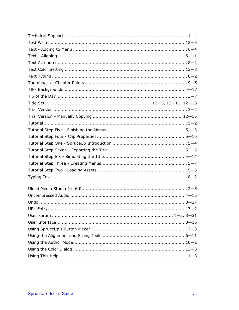 Ulead 1.0 User Manual | Page 203 / 205