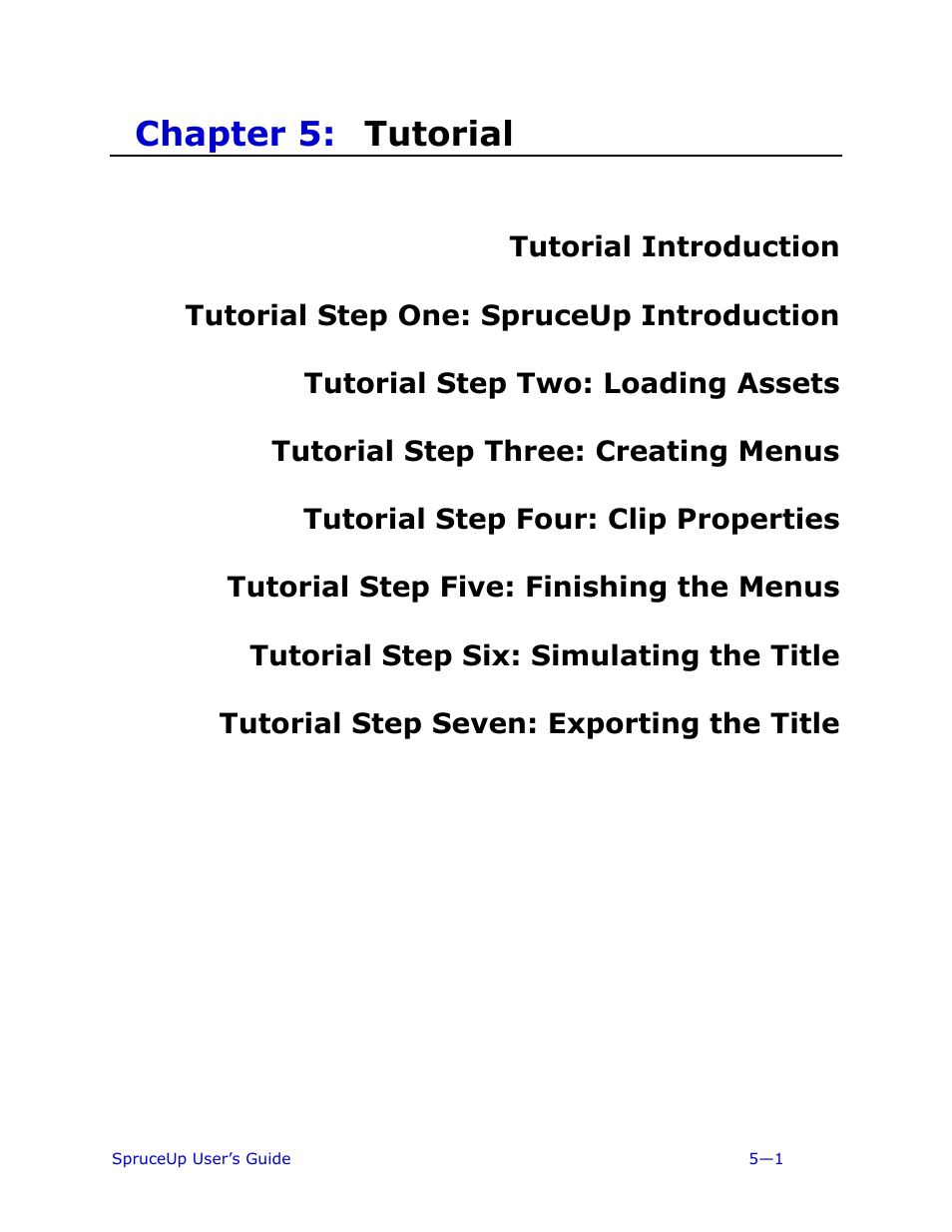 Tutorial, Chapter 5: tutorial | Ulead 1.0 User Manual | Page 93 / 205