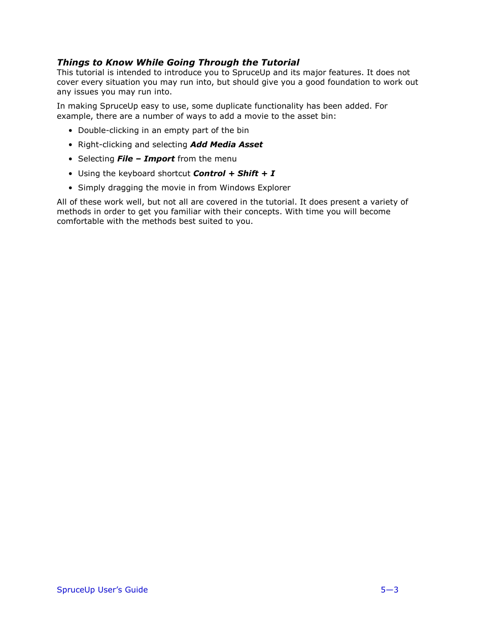 Things to know while going through the tutorial | Ulead 1.0 User Manual | Page 95 / 205