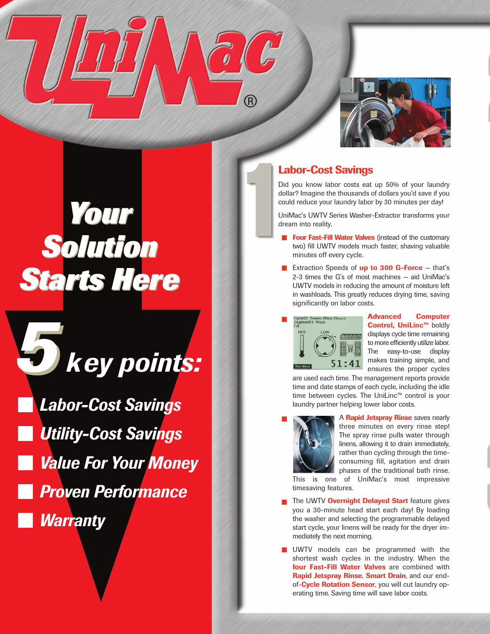 K ey points | Unimac 35 LB User Manual | Page 2 / 4