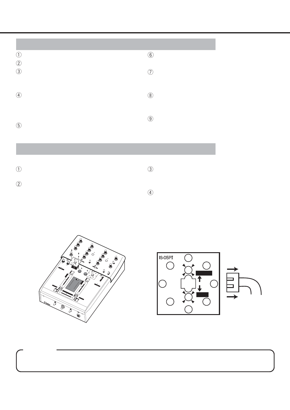 Changing the direction of the input switch | Vestax PMC-007 User Manual | Page 10 / 12