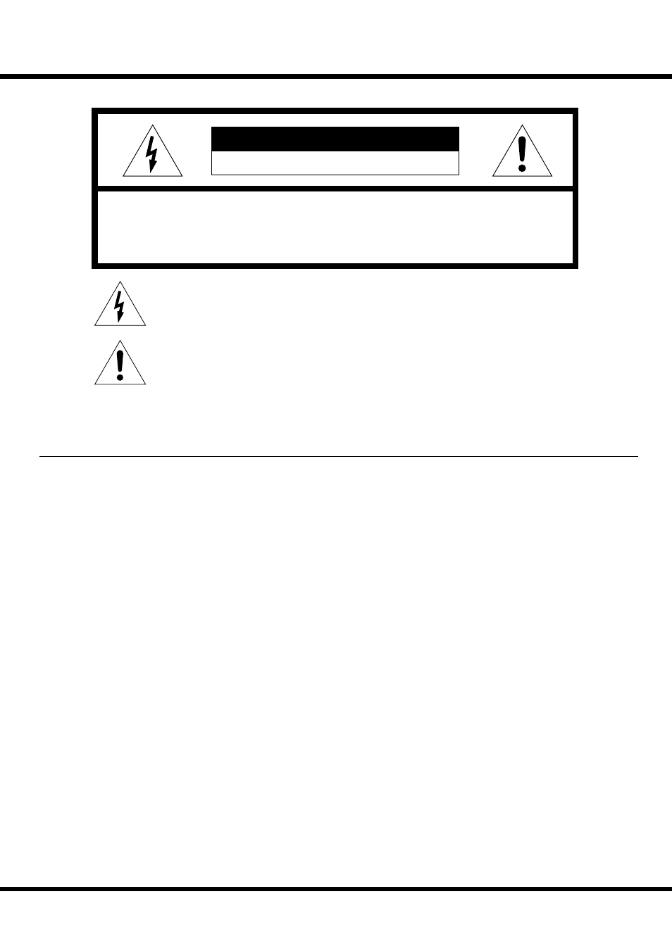 Caution, Warning | Vestax Mixing Controller User Manual | Page 3 / 8