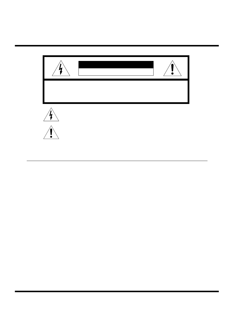 Caution, Warning | Vestax PMC-270A User Manual | Page 2 / 8