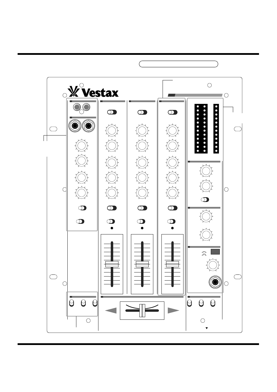 Pmc-270a, Top panel | Vestax PMC-270A User Manual | Page 4 / 8