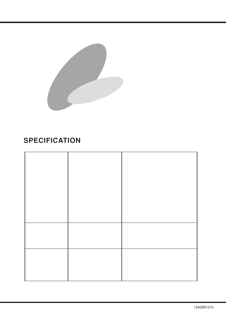 Specification | Vestax PDX-2300 User Manual | Page 14 / 14