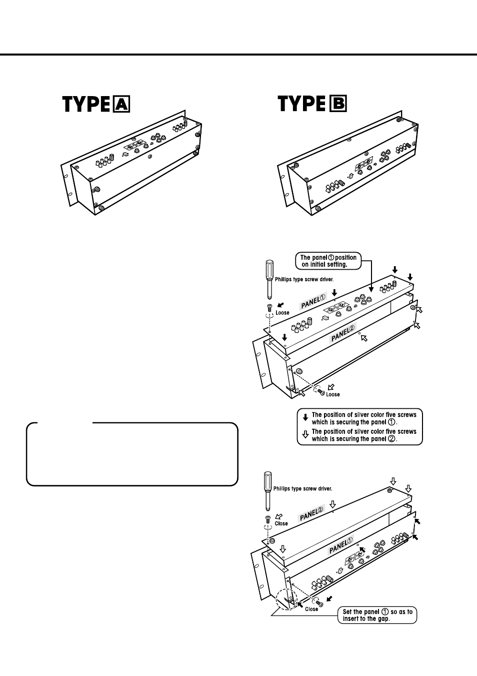 How to change the jack panel position | Vestax PMC 250 User Manual | Page 10 / 12