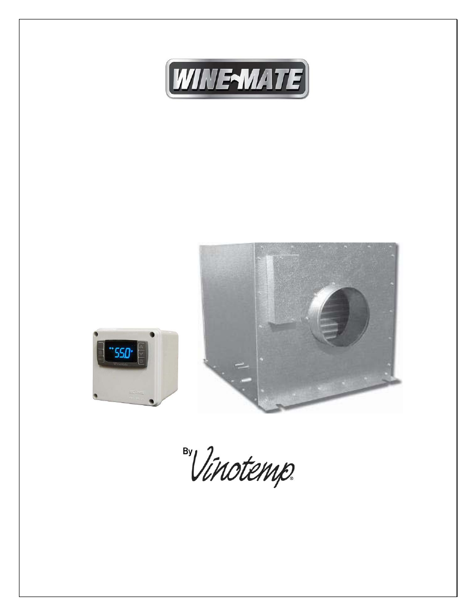 Vinotemp WINE-MATE VINO6500SSH User Manual | 32 pages