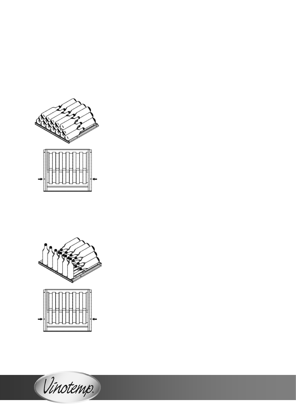 Layout and loading recommendations | Vinotemp VinoCave Series User Manual | Page 8 / 18