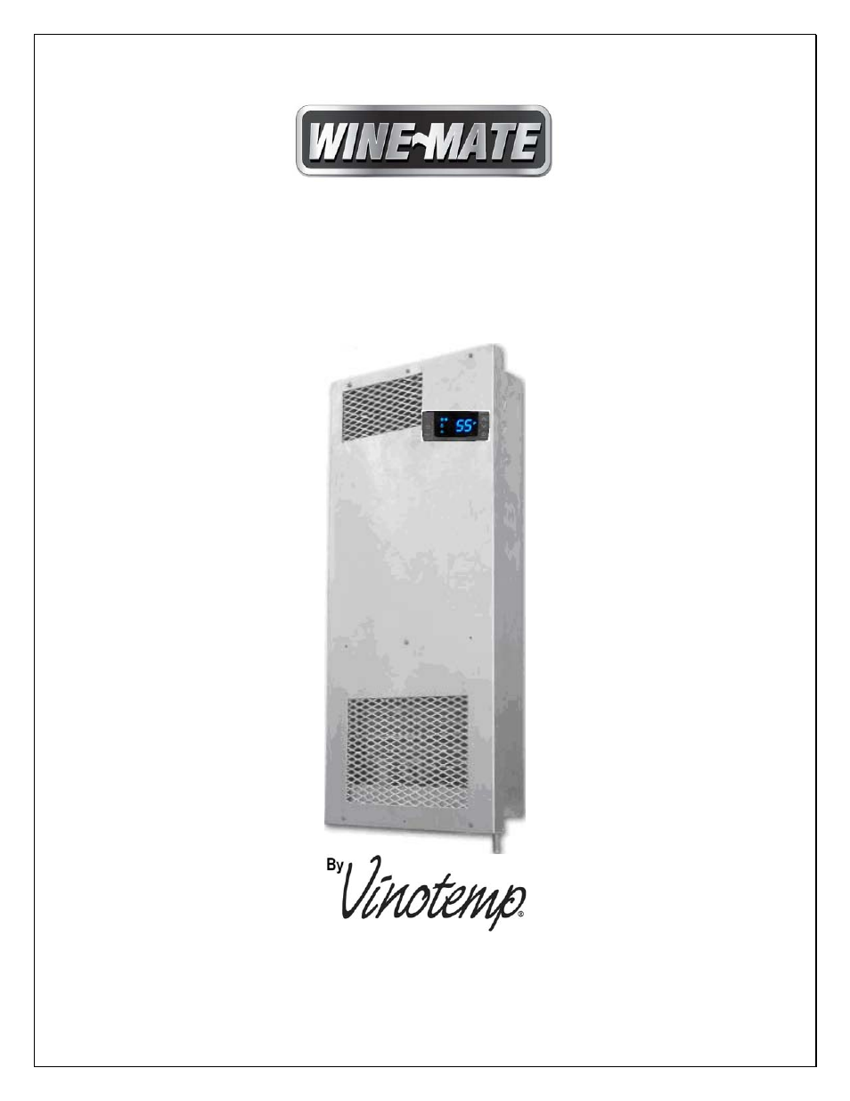 Vinotemp WINE-MATE VINO-2500SSW User Manual | 28 pages