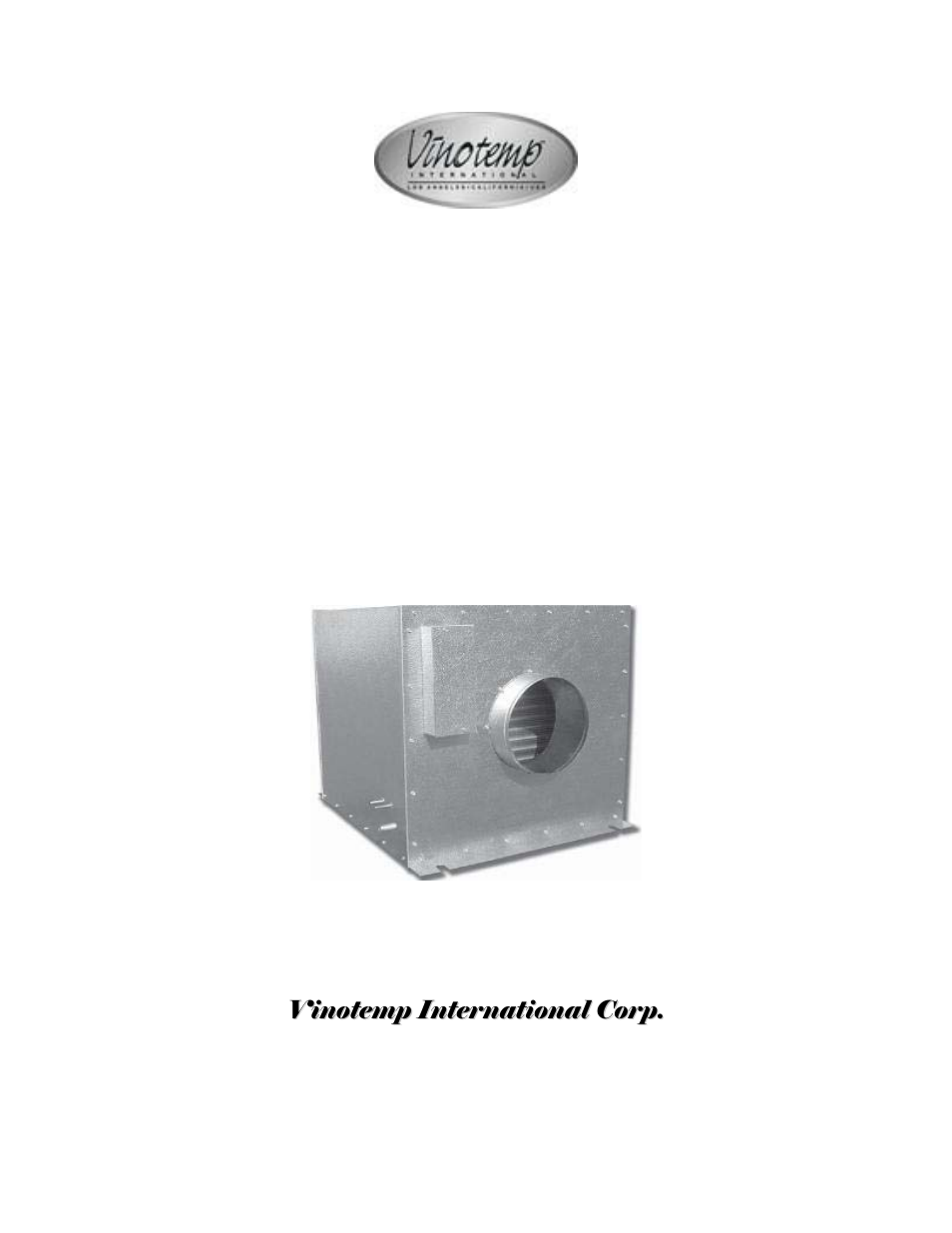 Vinotemp WM 2500SSH User Manual | 17 pages