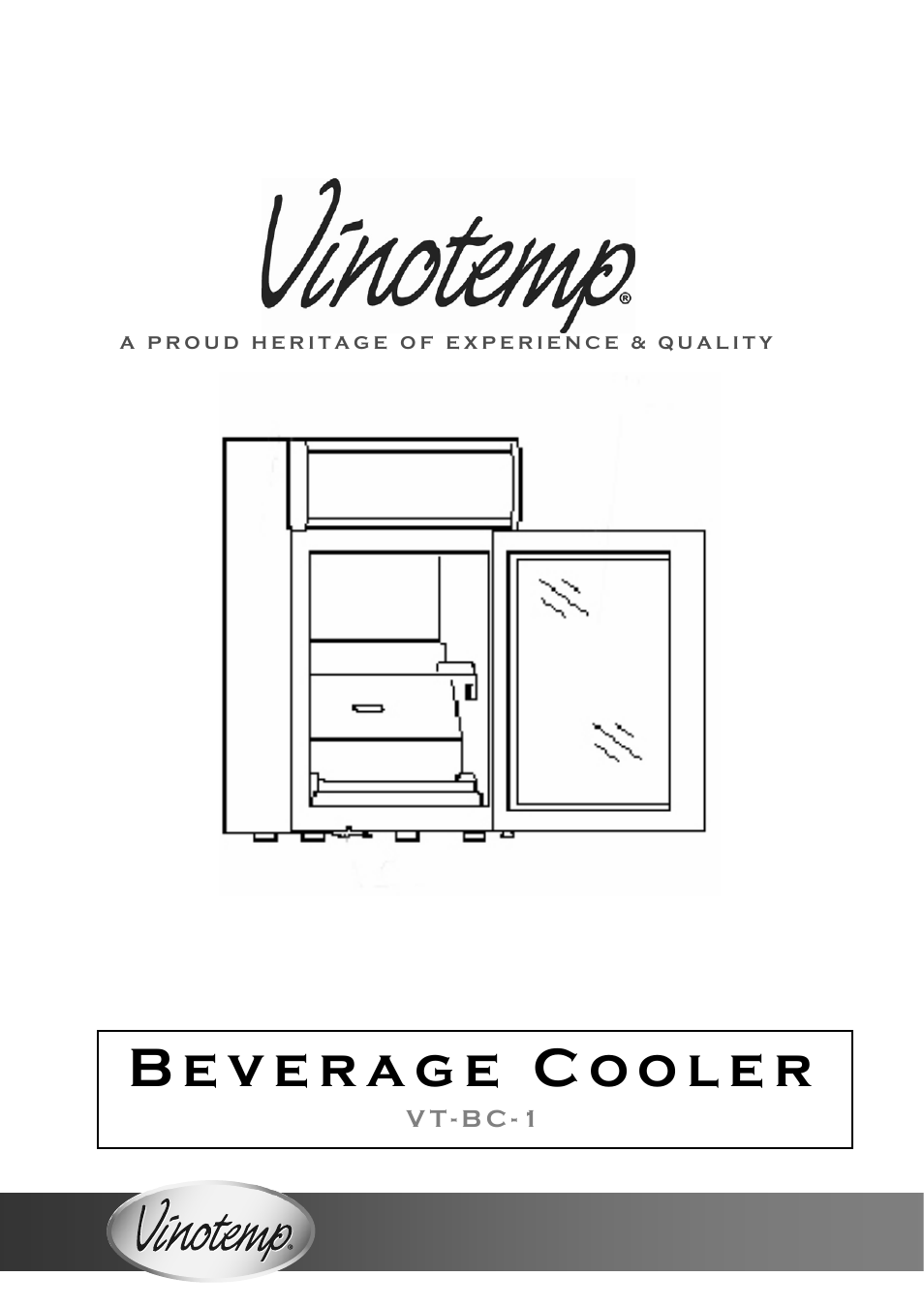 Vinotemp VT-BC-1 User Manual | 9 pages