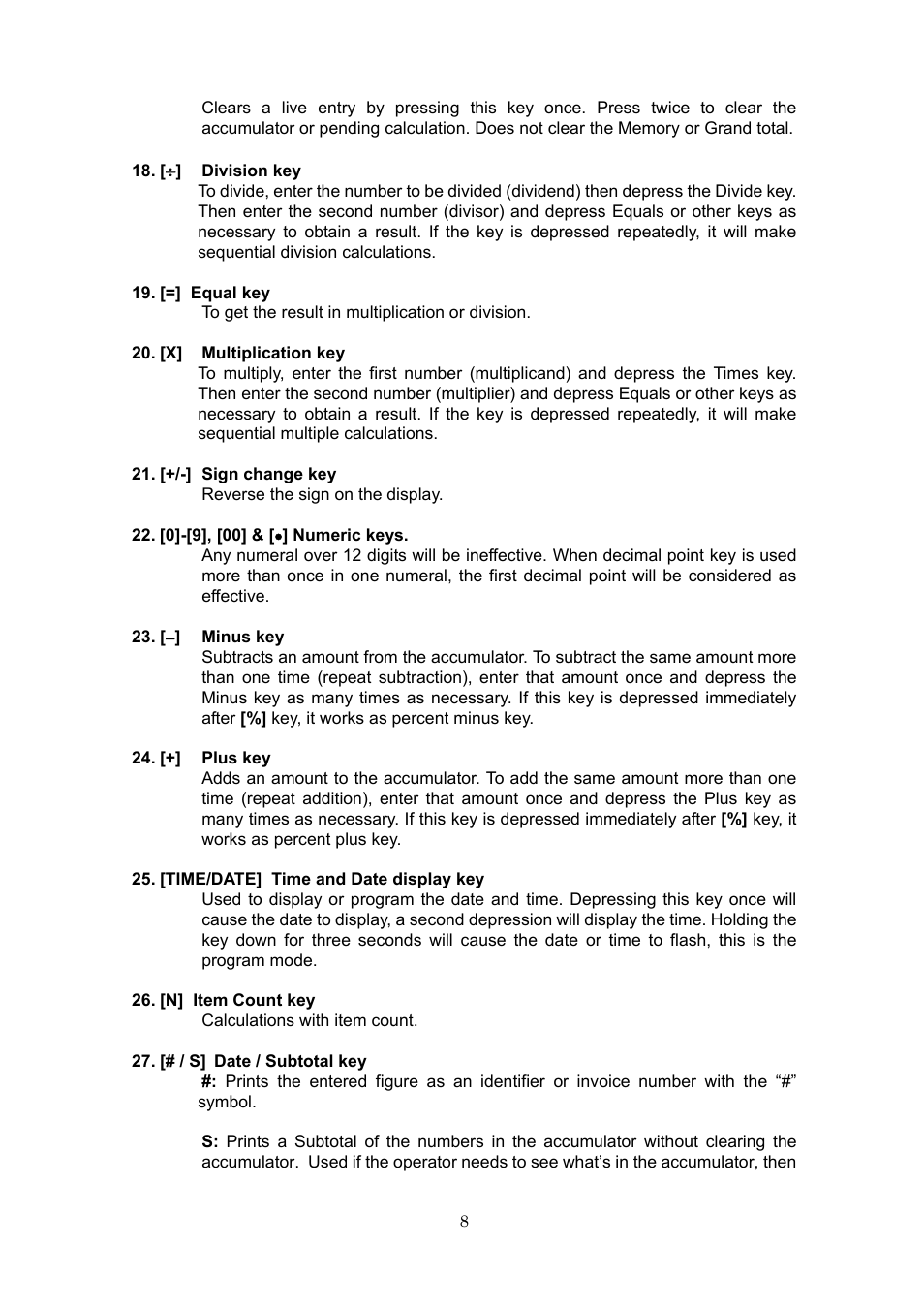 Victor PL3000 User Manual | Page 8 / 27