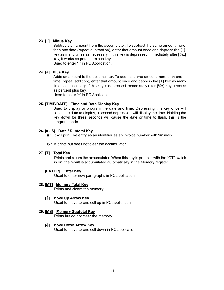 Victor 1280-7 USB User Manual | Page 11 / 33