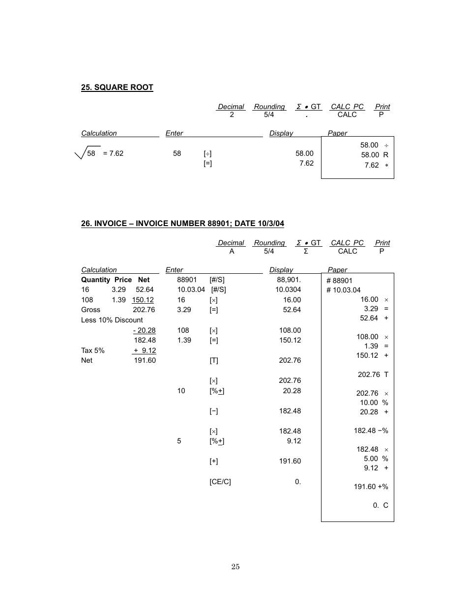 Victor 1280-7 USB User Manual | Page 25 / 33