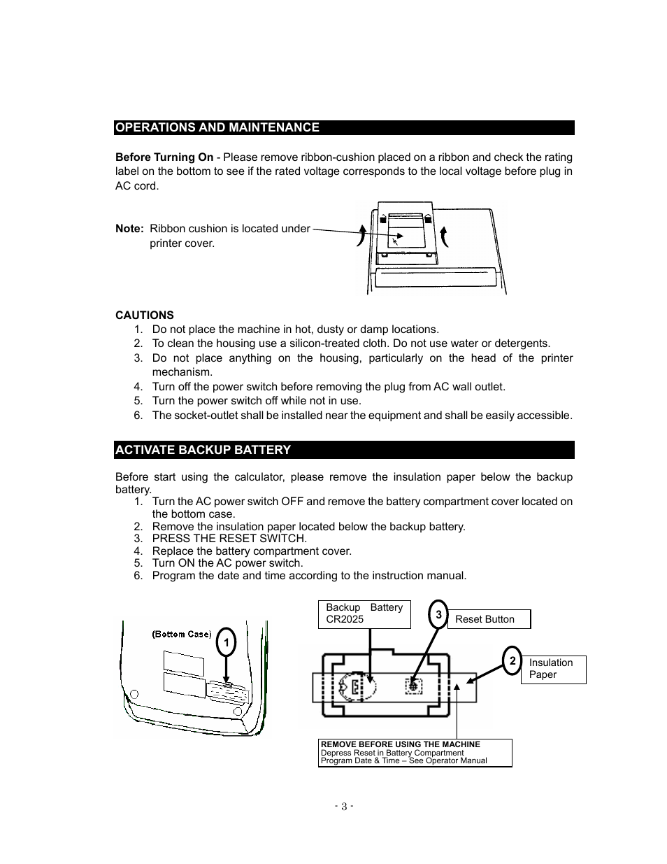 Victor 1280-7 USB User Manual | Page 3 / 33
