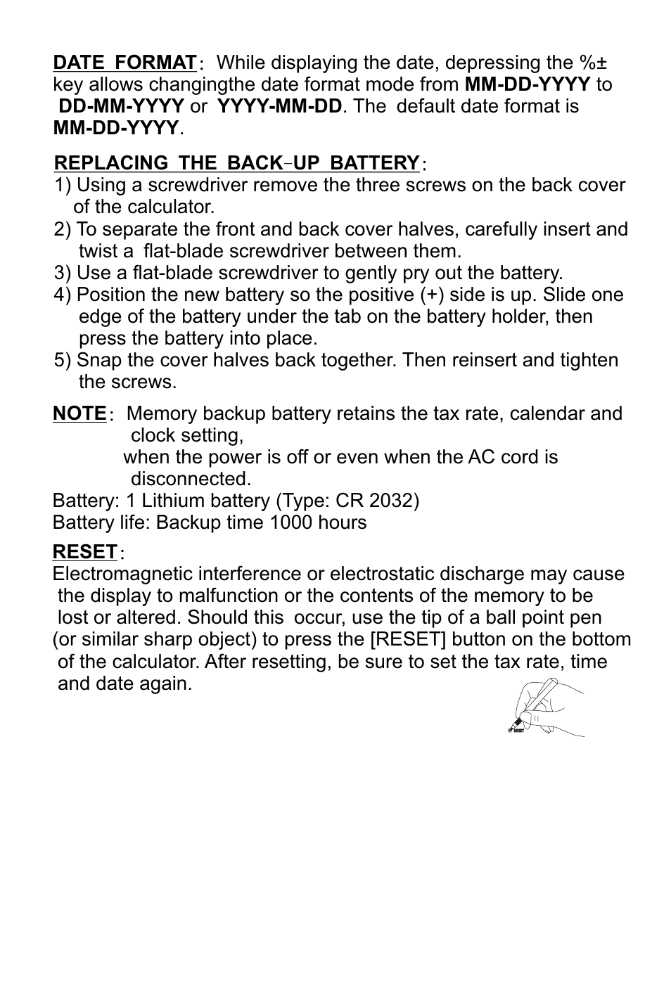 页面 9 | Victor 1225-3A User Manual | Page 9 / 37