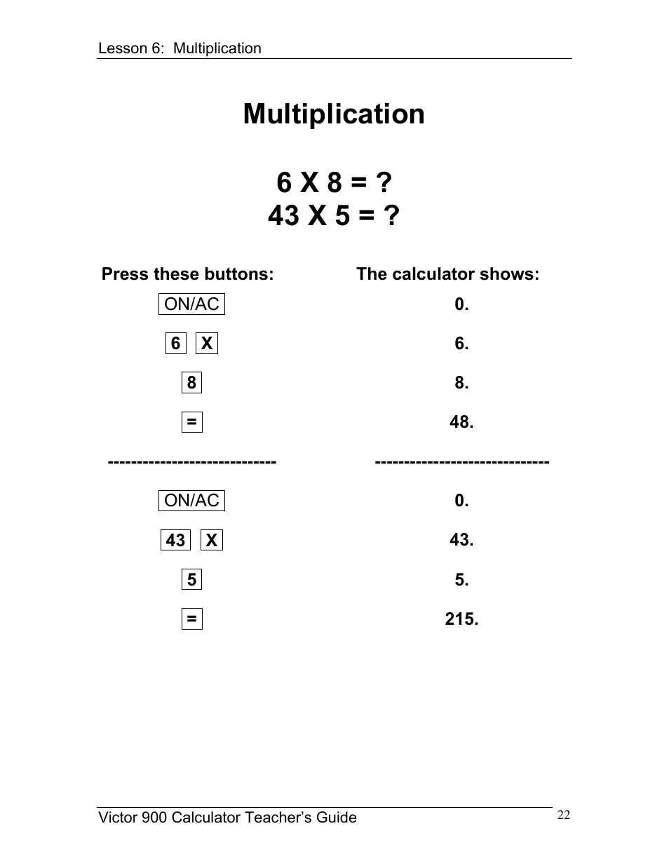 Victor 900 User Manual | Page 22 / 62