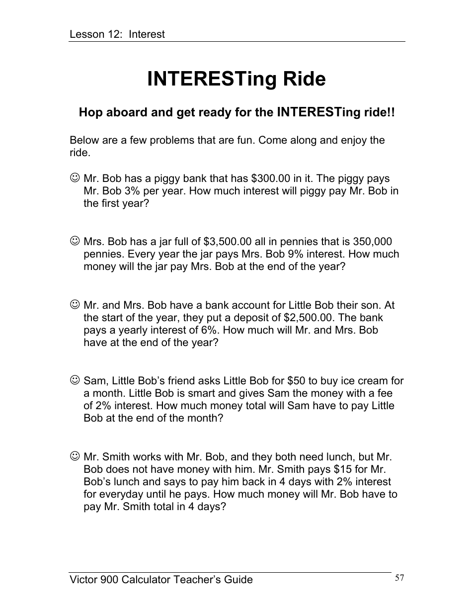 Interesting ride | Victor 900 User Manual | Page 57 / 62