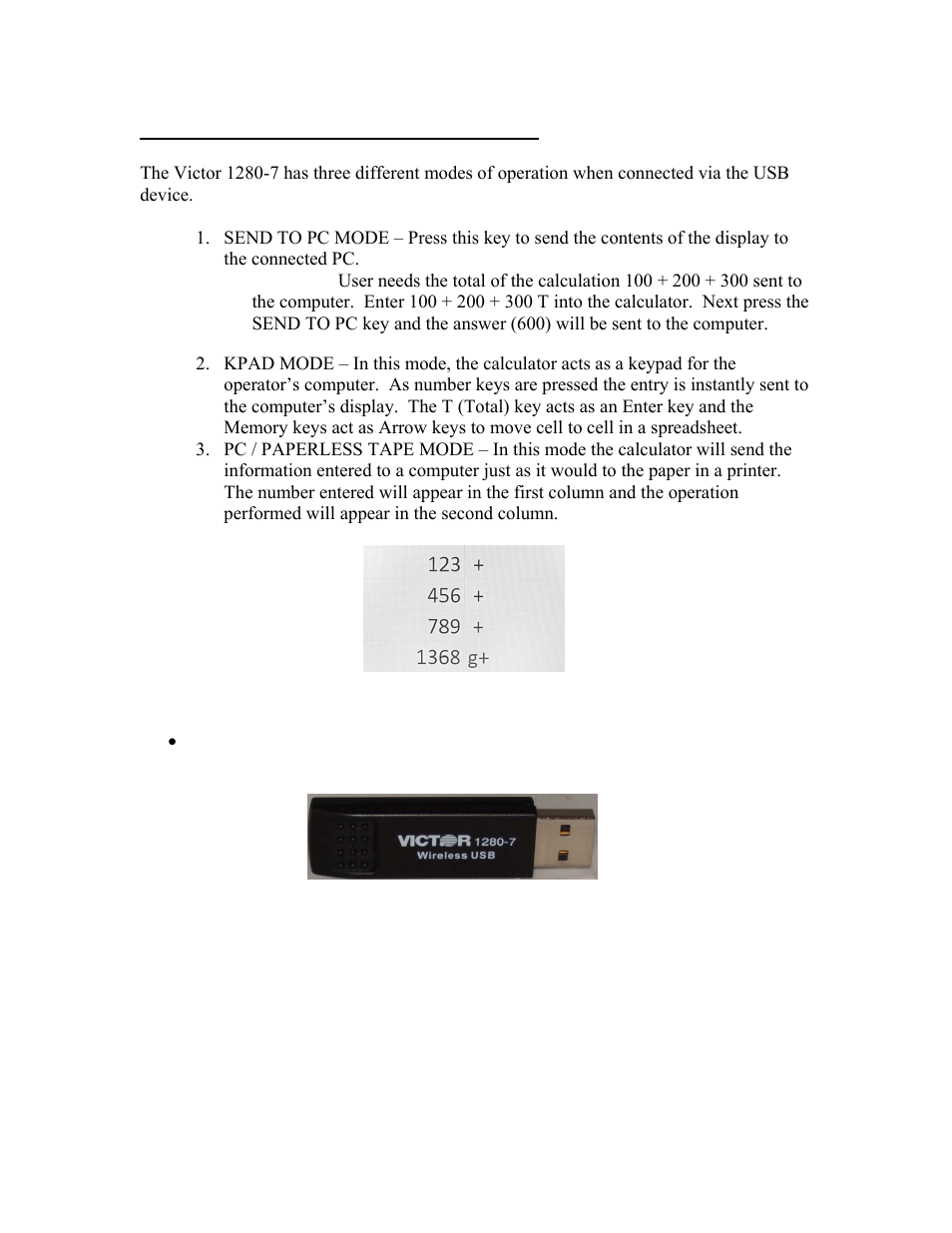 Using the wireless data relay device | Victor 1280-7 User Manual | Page 11 / 13