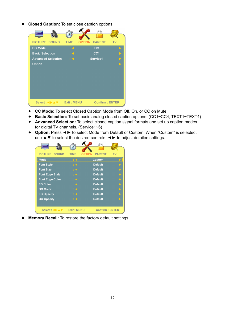 V7 22" LCD TVs LTV22HD User Manual | Page 20 / 28