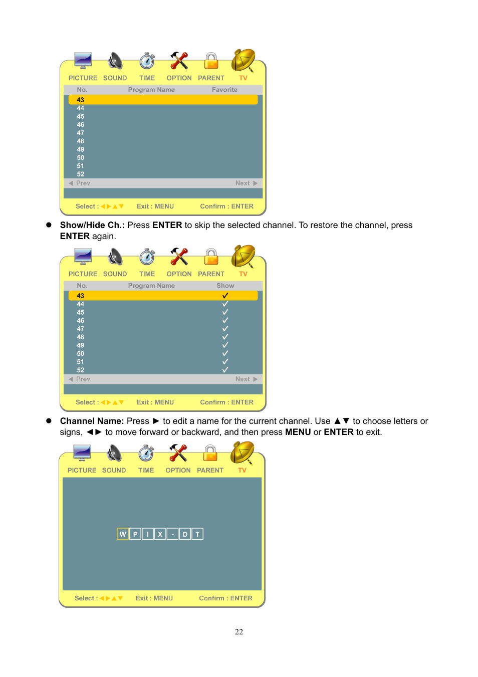 V7 22" LCD TVs LTV22HD User Manual | Page 25 / 28