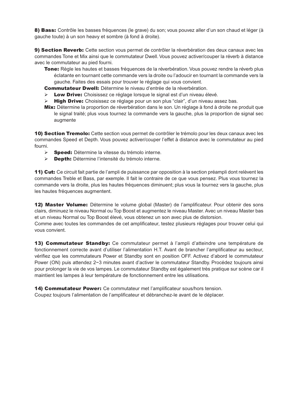 Vox AC30CC2X User Manual | Page 17 / 41