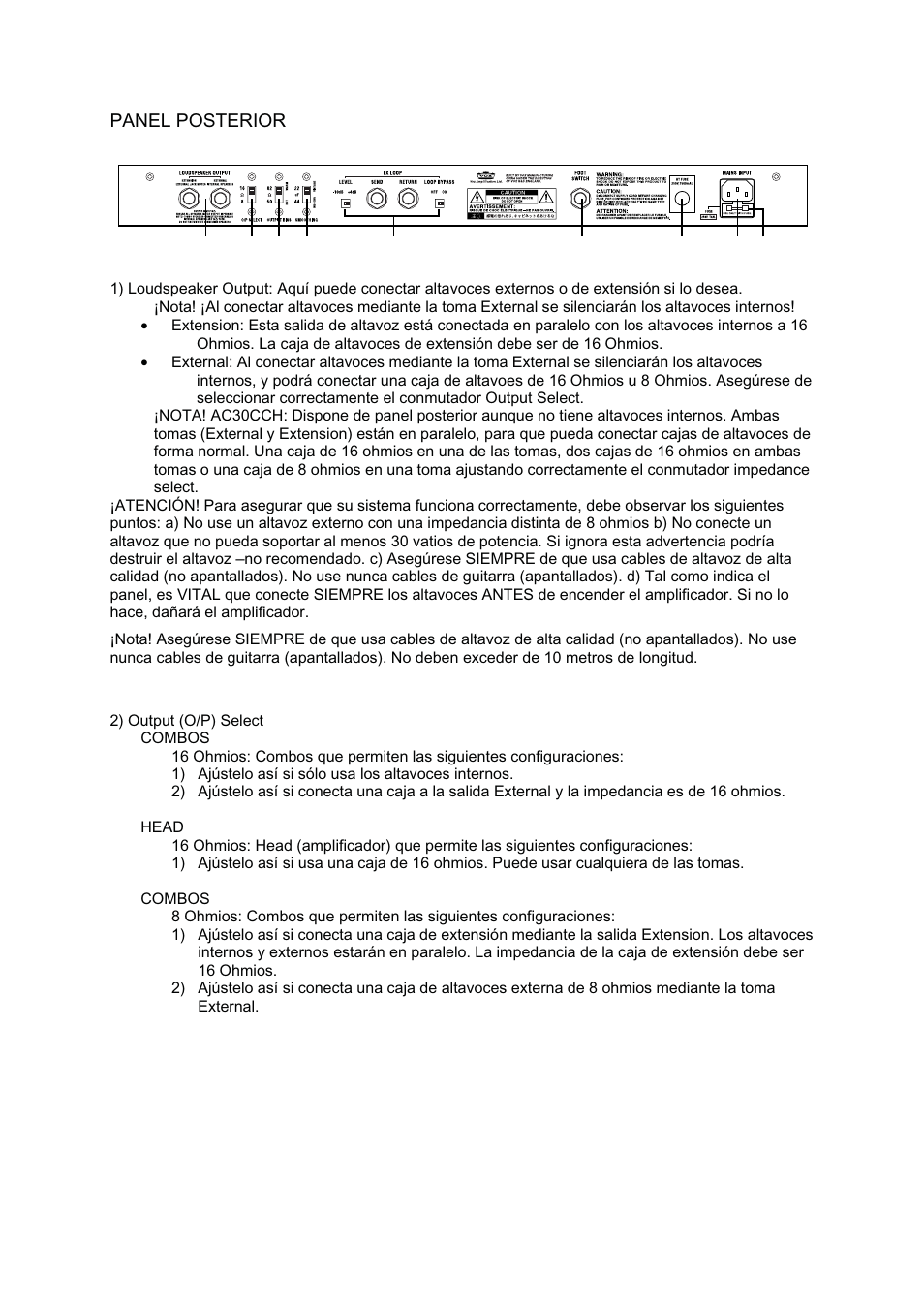 Vox AC30CC2X User Manual | Page 38 / 41