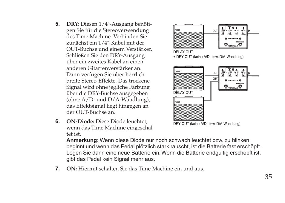 Vox Pedal User Manual | Page 35 / 63