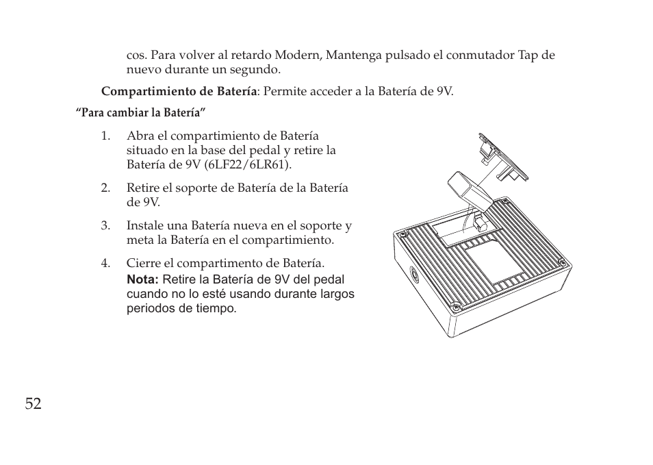 Vox Pedal User Manual | Page 52 / 63