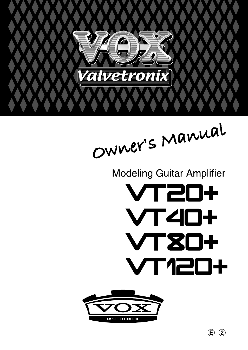 Vox VT80+ User Manual | 40 pages