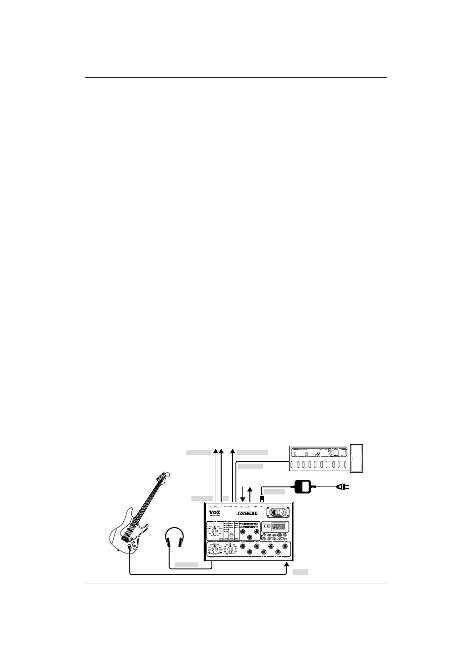 Setup, Basic connections, Asic | Onnections | Vox E 1 User Manual | Page 22 / 76