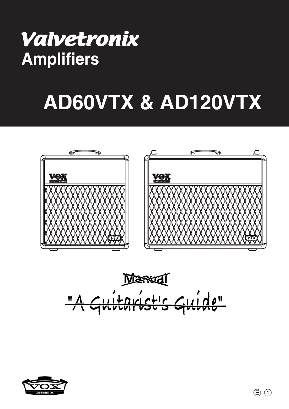 Vox AD120VTX User Manual | 8 pages