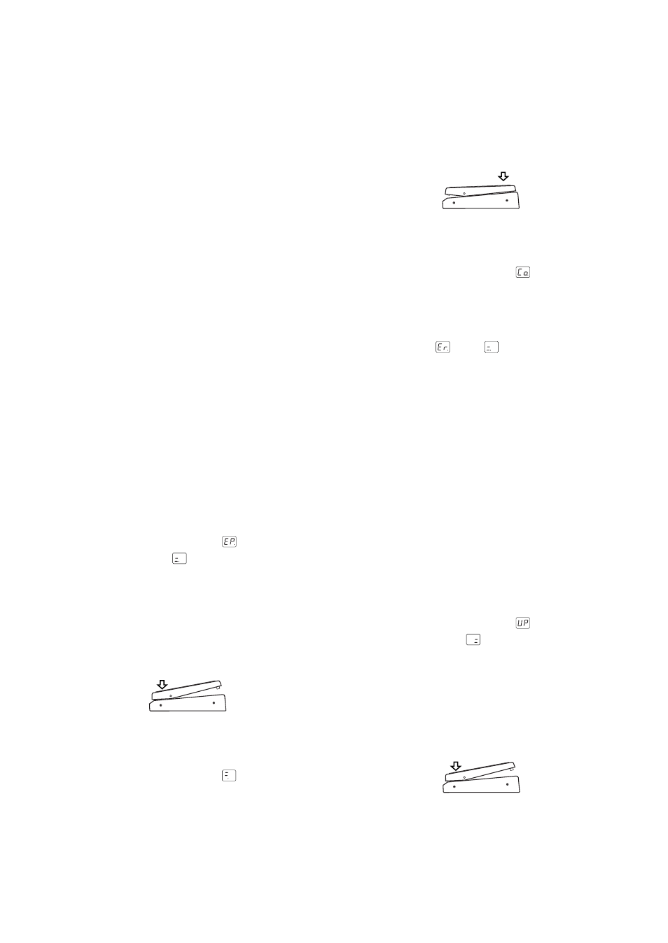 Expression & volume pedal, Calibrating the pedals | Vox VC-12 User Manual | Page 12 / 39