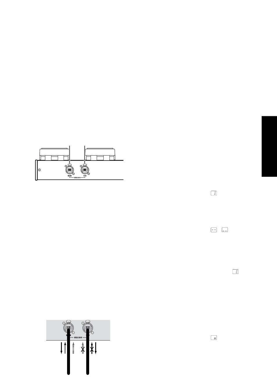 Utilisation du vc-12, Face arrière, Mode de sélection de mémoire | Vox VC-12 User Manual | Page 19 / 39